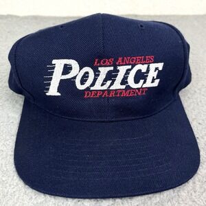 Vintage Los Angeles Police Department Hat SnapBack LAPD Cap
